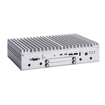 Axiomtek eBOX630B Fanless Computer, Intel Core Ultra Processor, 4 Ethernet ports, HDMI/DisplayPort